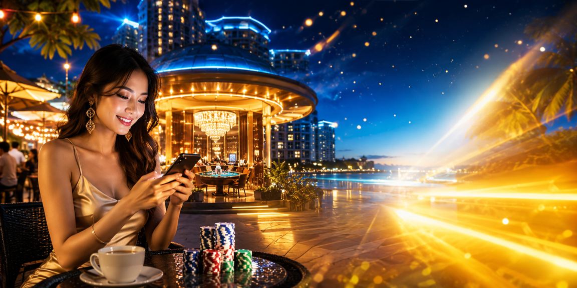 Pengalaman kasino mudah alih di Genting Highlands dengan permainan baccarat langsung